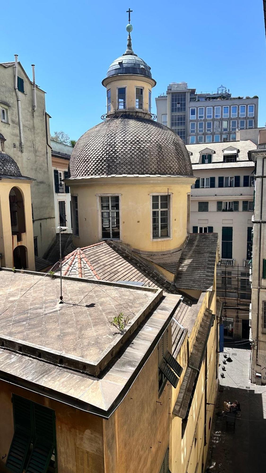Apartamento Centro Storico Caruggi 2Min Acquario Pellicceria Superior Loft Palazzo Rolli Génova Exterior foto